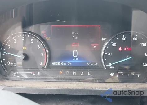 2021 Ford Explorer Xlt z USA, uszkodzony, nr VIN 1FMSK7DH9MGC17065